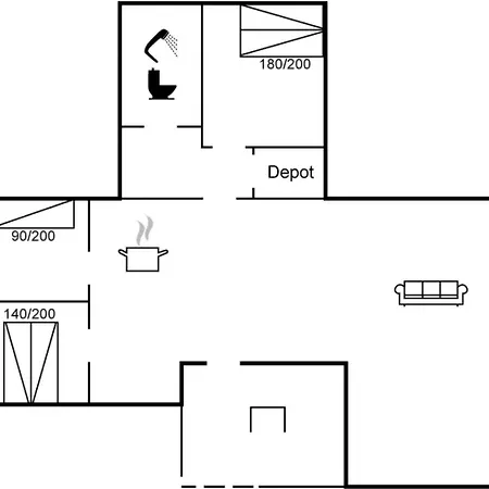 Holiday Home Asfrid - 3-5Km From The Sea By Interhome Nyaraló Rømø Kirkeby